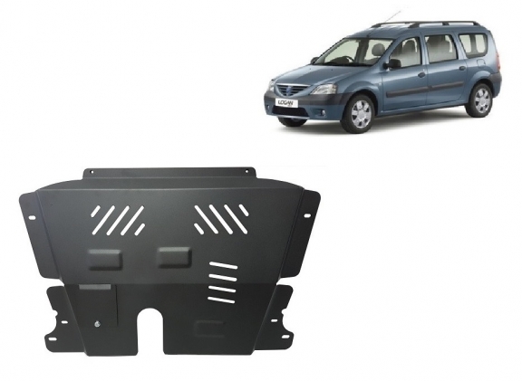 Steel sump guard for Dacia Logan 1 MCV