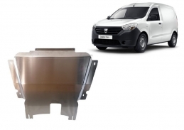 Aluminum sump guard for Dacia Dokker