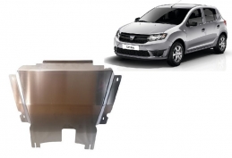 Aluminum sump guard for DACIA  SANDERO 2
