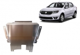 Aluminum sump guard for Dacia Logan 2