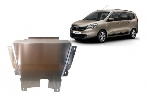 Aluminum sump guard for DACIA LODGY