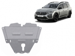 Aluminum sump guard for Dacia Jogger