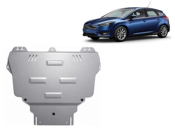 Aluminium  sump guard for Ford Focus