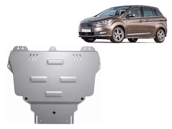 Aluminium  sump guard for Ford C-max