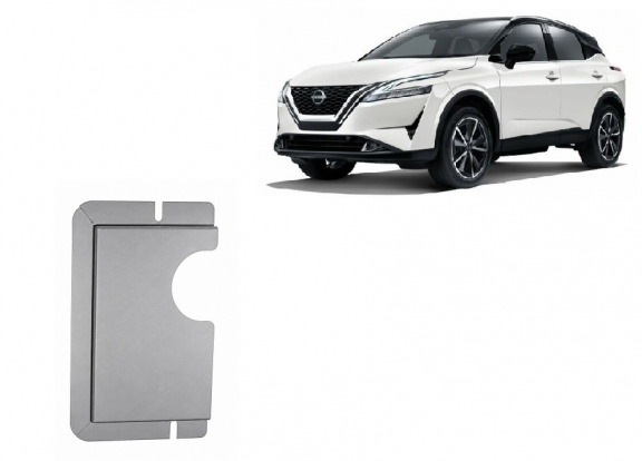 Aluminum diferential guard for Nissan Qashqai