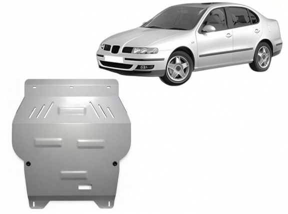 Aluminum sump guard for Seat Toledo