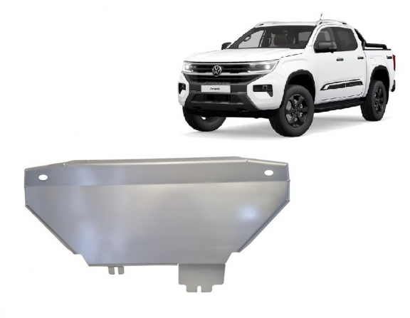 Aluminum radiator guard for Volkswagen Amarok