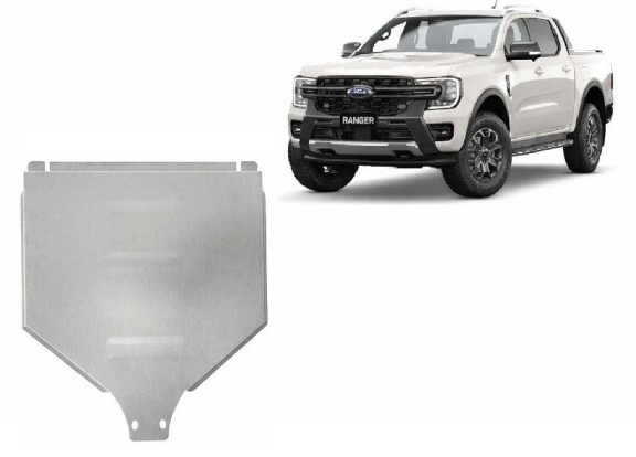 Aluminum gearbox guard for Ford Ranger