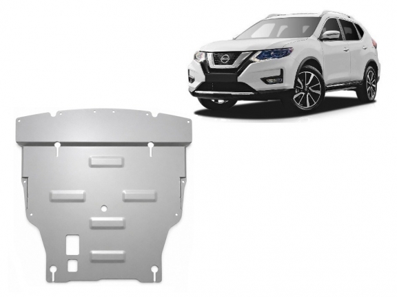 Aluminium  sump guard for Nissan X-Trail T32