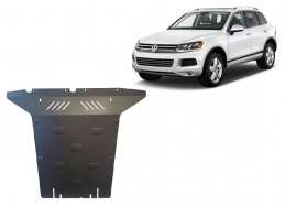 Steel sump guard for VW Touareg 7P