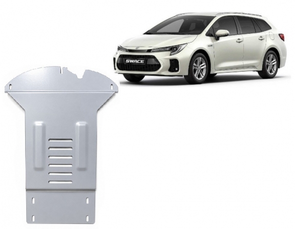 Aluminum catalytic converter guard/cat lock for Suzuki Swace