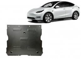 Front electric motor guard for Tesla Model Y AWD