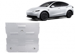 Front electric aluminum motor guard - Tesla model Y