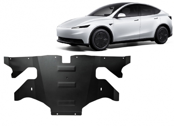 Rear electric motor guard for Tesla Model Y AWD