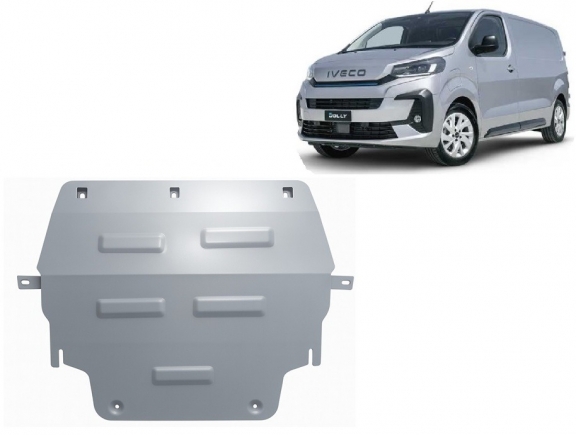 Aluminium  sump guard for Iveco eJolly