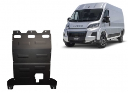 Steel sump guard for Iveco eSuperJolly