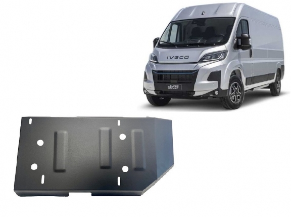 Steel AdBlue tank guard for Iveco eSuperJolly