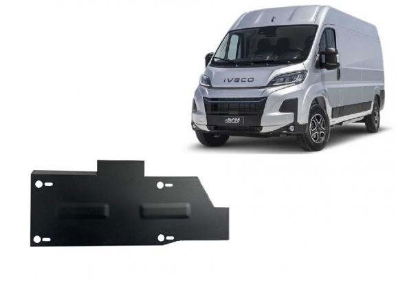 Steel AdBlue tank guard for Iveco eSuperJolly