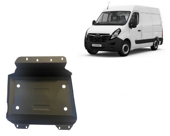 Steel fuel tank guard  for Vauxhall Movano C 