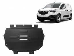 Steel sump guard for Vauxhall Combo E 
