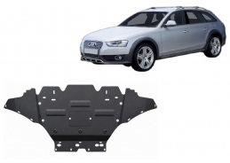 Steel sump guard for Audi A4 B8 All Road, diesel