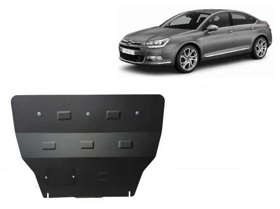 Steel sump guard for citroen C5