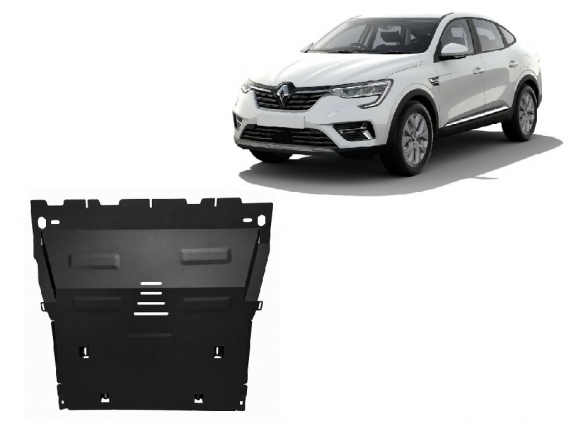 Steel sump guard for Renault Arkana