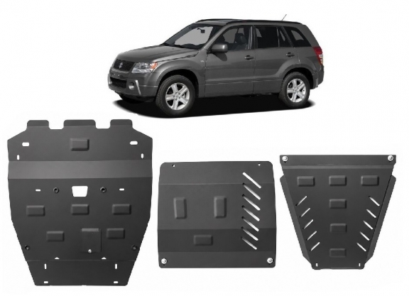 Steel sump guard for Suzuki Grand Vitara - promotional package