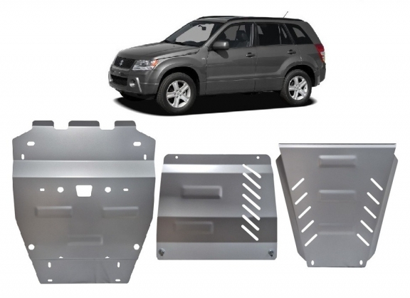 Aluminium sump guard for Suzuki Grand Vitara - promotional package