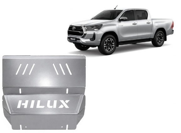 Aluminum radiator guard for Toyota Hilux Invincible