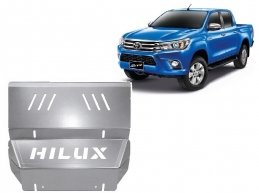 Aluminum radiator guard for Toyota Hilux Revo