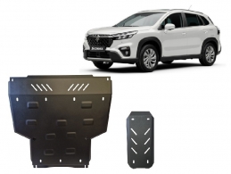 Steel sump guard for Suzuki S-Cross - promotional package