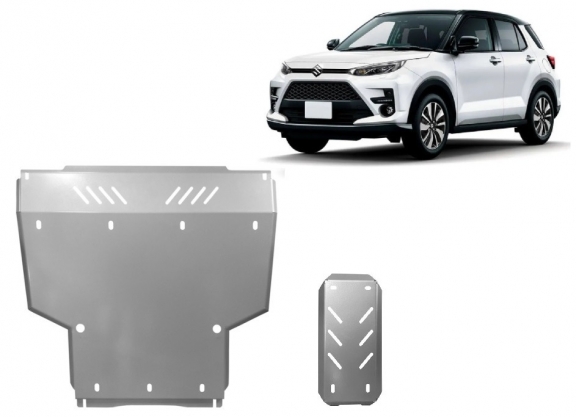 Aluminium sump guard for Suzuki SX 4 - promotional package