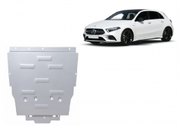 Aluminum sump guard for Mercedes A-Classe
