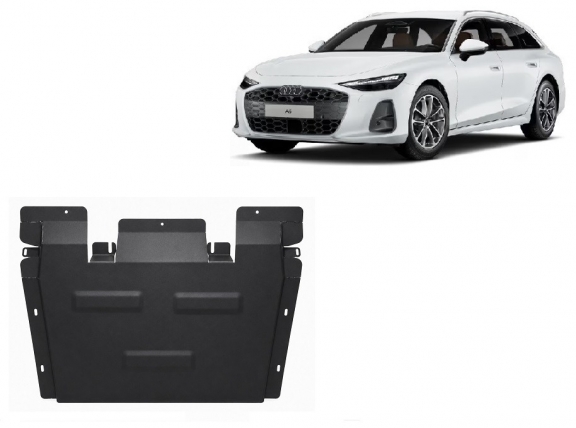 Steel gearbox guard for Audi A6 A6