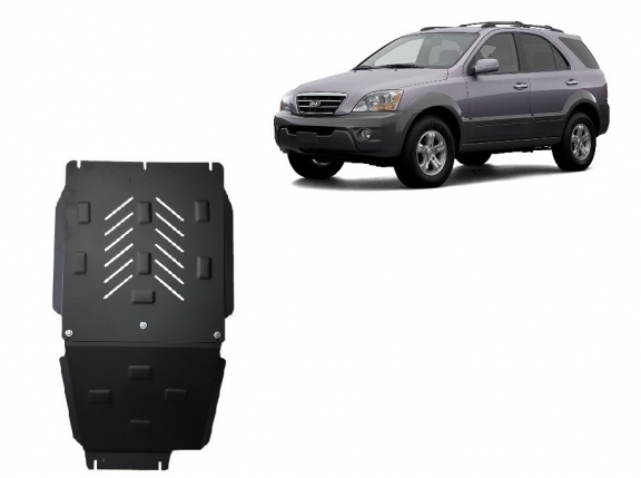 Steel gearbox and differential guard for  Kia Sorento