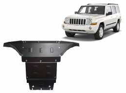 Steel sump guard for Jeep Commander
