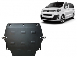 Steel sump guard for Citroen Spacetourer