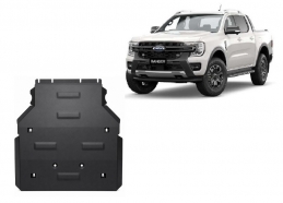 Steel gearbox guard for Ford Ranger