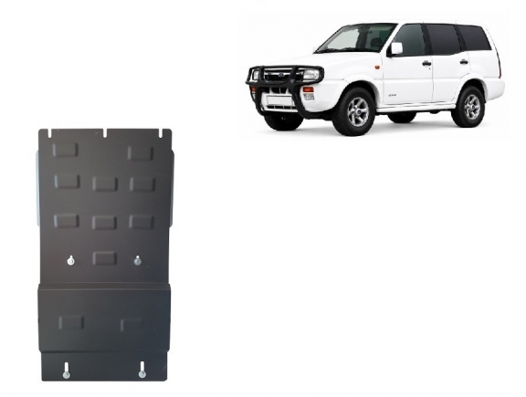 Steel gearbox guard for Ford Maverick 