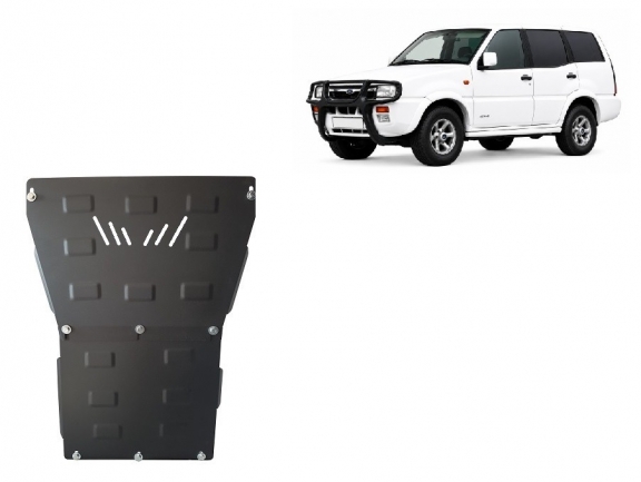 Steel sump guard for Ford Maverick