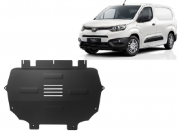 Steel sump guard for Toyota Proace City