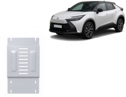 Aluminum catalytic converter guard/cat lock for Toyota C-HR