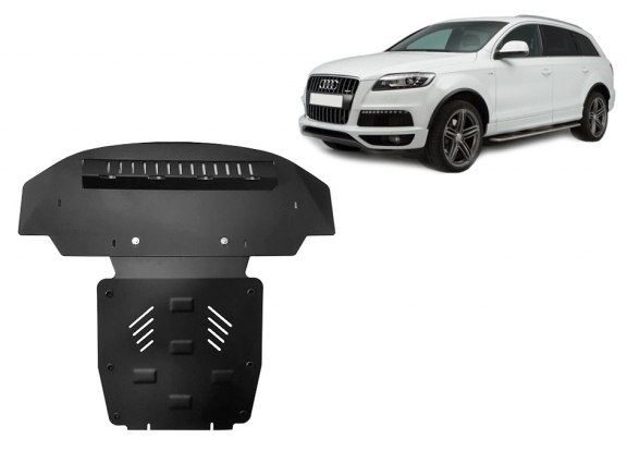 Steel sump guard for  Audi Q7 S-Line