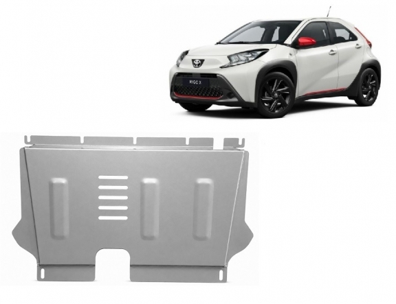 Aluminium  sump guard for Toyota Aygo X