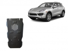 Steel gearbox guard for Porsche Cayenne