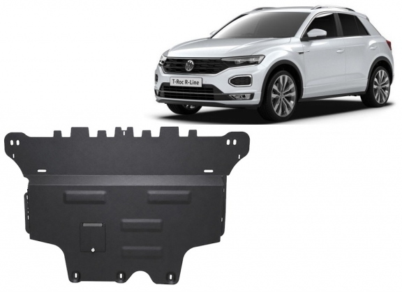 Steel sump guard for Volkswagen T-Roc