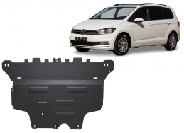 Steel sump guard for VW Touran 