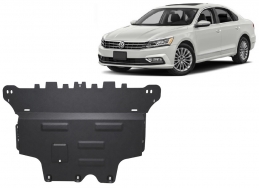 Steel sump guard for VW Passat Alltrack