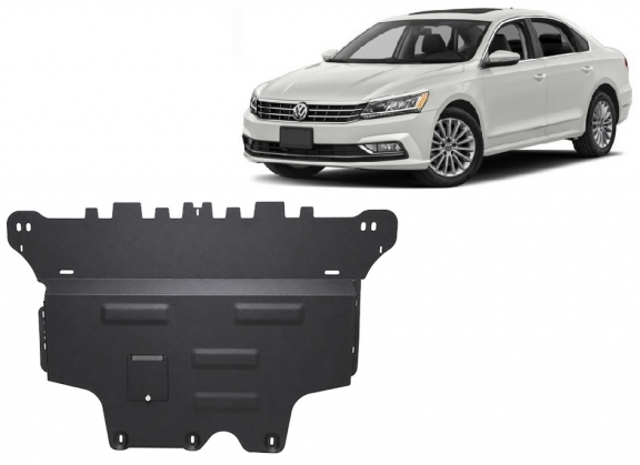 Steel sump guard for VW Passat Alltrack
